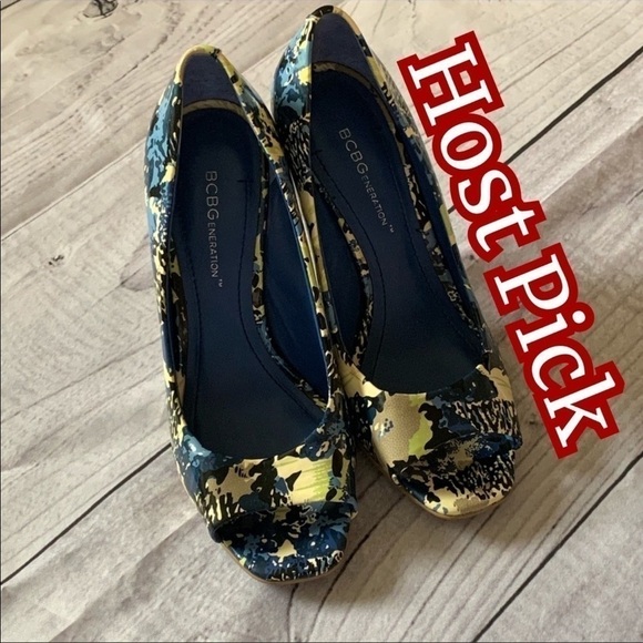✅2X Host Pick✅ BCBGeneration Stiletto Open Toe Pumps, Size 6B - Picture 1 of 8